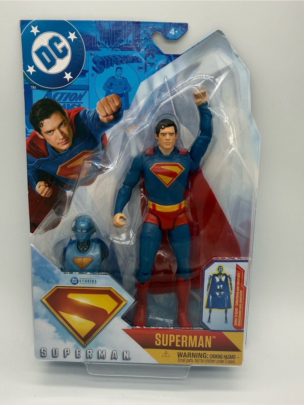 Spin Master DC Comics Superman 2025 Movie Toy Action Figure 6 in Collect Build